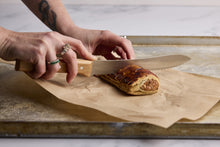 Load image into Gallery viewer, Cranberry, Chestnut &amp; Sage Meat Free Sausage Roll
